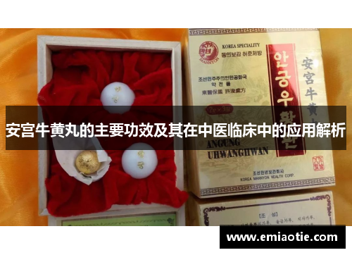 安宫牛黄丸的主要功效及其在中医临床中的应用解析